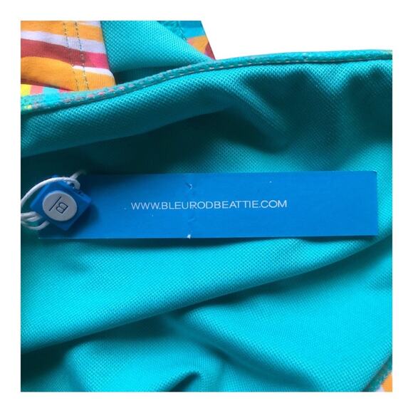 Bleu Rod Beattie NWT The Heat Is On Brief Tie Side Hipster Bikini Bottom Size 14 - Picture 13 of 16